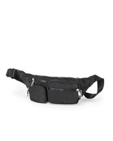 Track Sling Bag aus Nylon - Schwarz